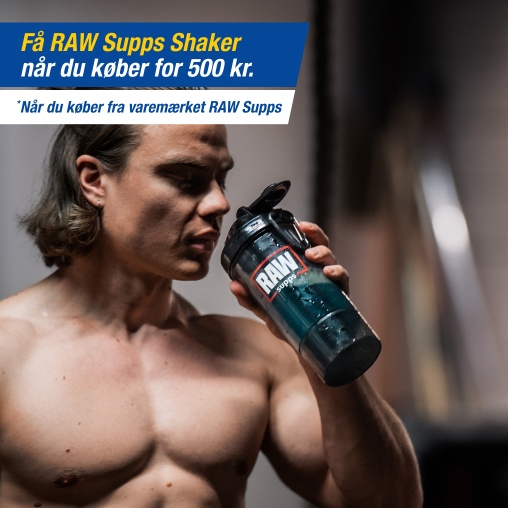 Kb RAW Supps for 500 kr, f gave